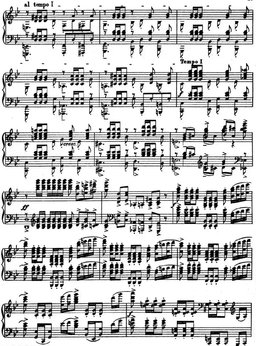 10 Preludes Op.23(拉赫玛尼诺夫10首前奏曲·Ⅴ)