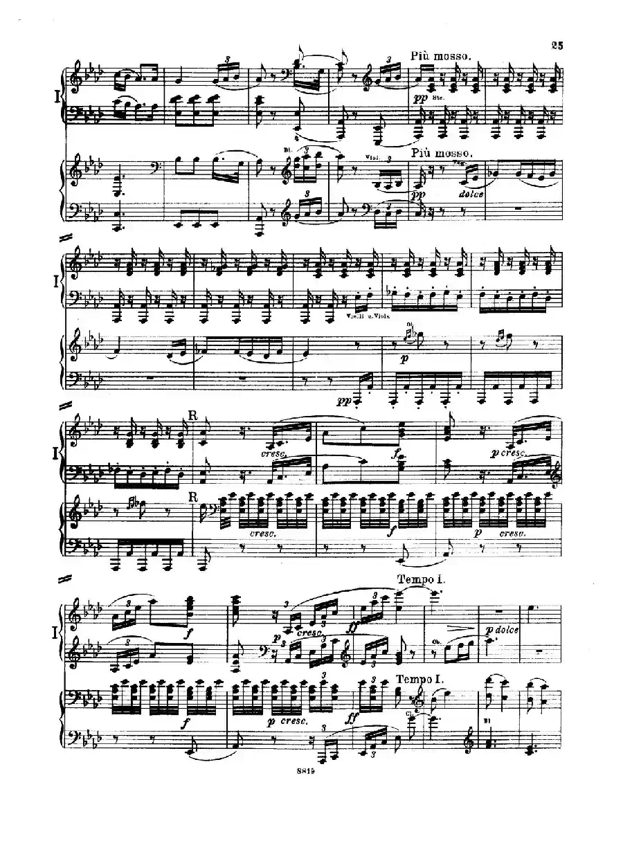 Symphony No.5 in c Minor Op.67(双钢琴版第1——2乐章)