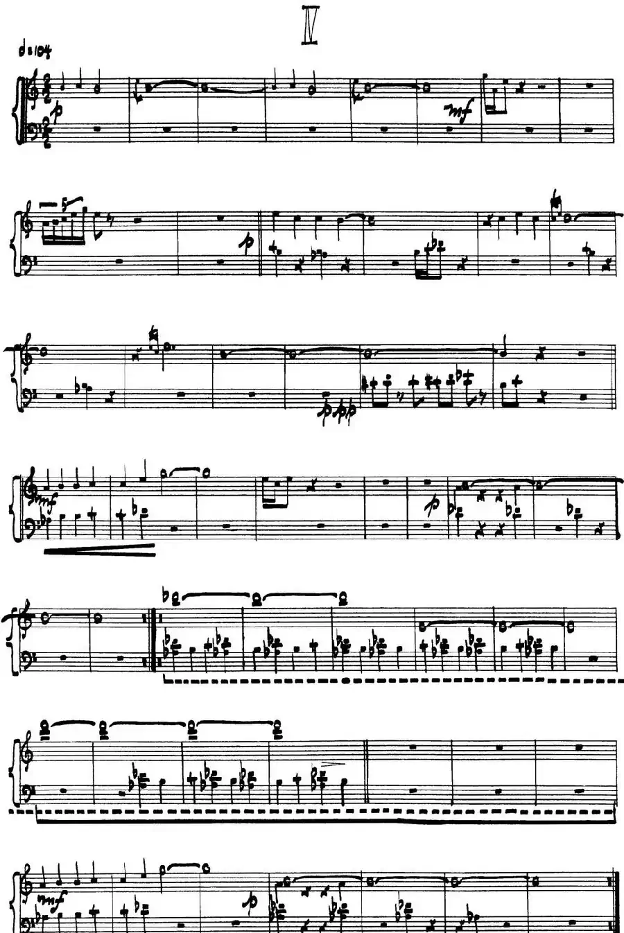 为加料钢琴而作的奏鸣曲与间奏曲(4)