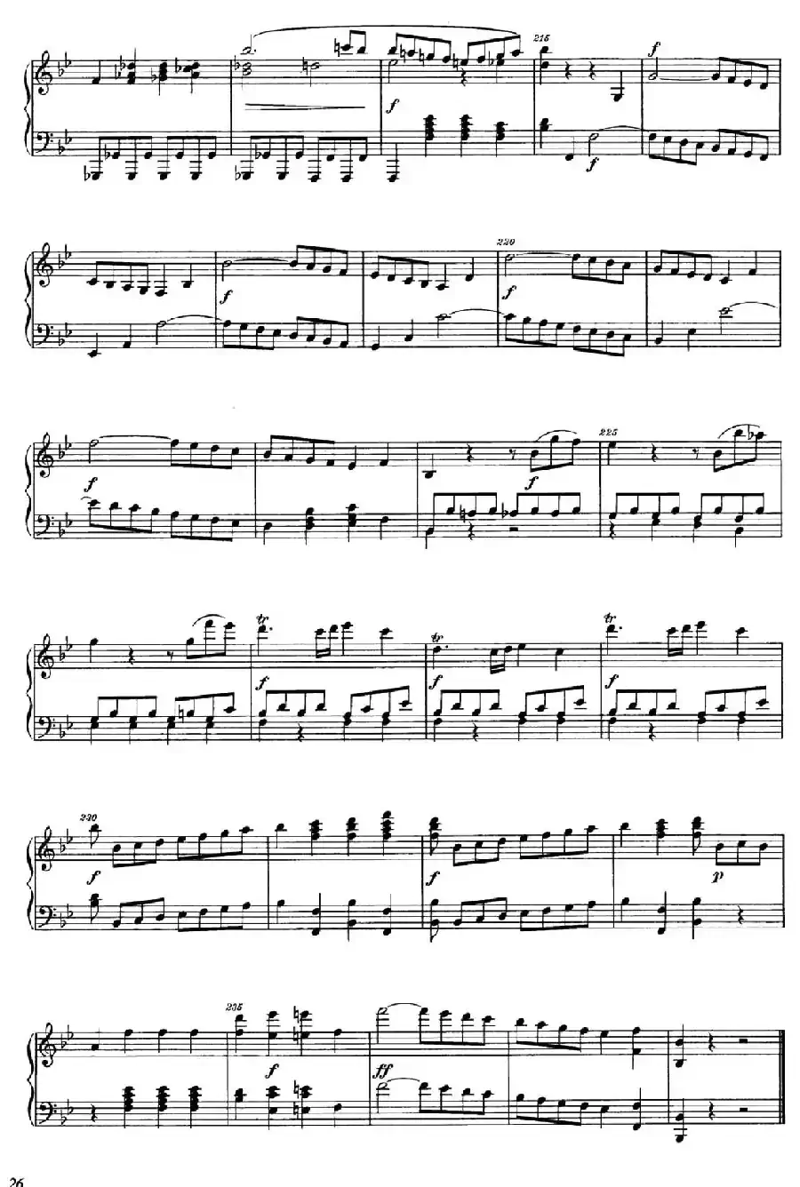 降B大调钢琴奏鸣曲 (Piano Sonata in B-flat Major Op.1)
