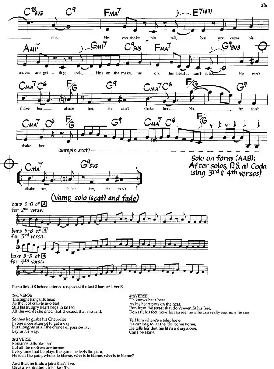 Shaker Song(爵士钢琴曲)