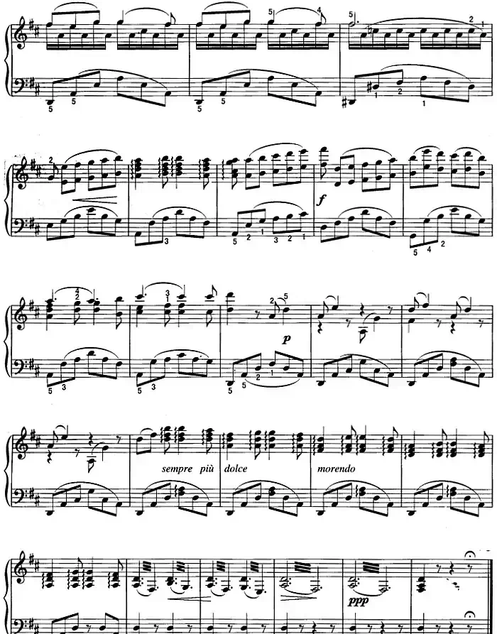 不可不弹的世界钢琴名曲:霍夫曼船歌