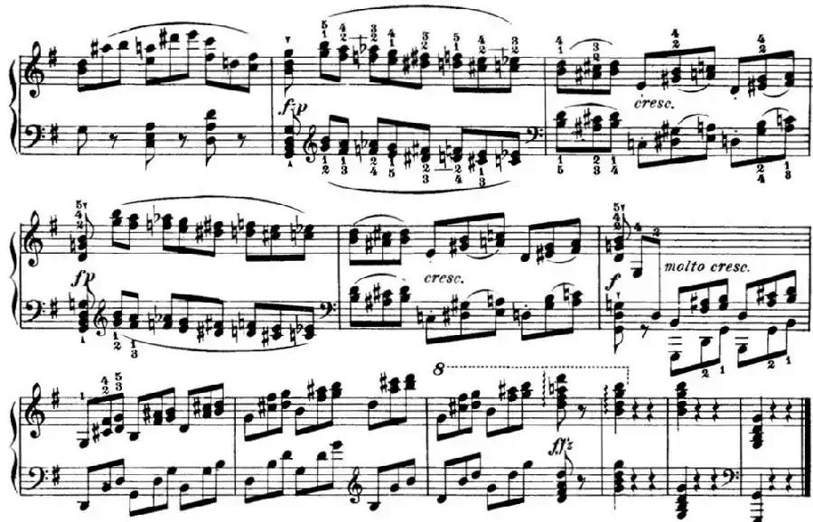 50首车尔尼Op.740钢琴手指灵巧技术练习曲(NO.39)