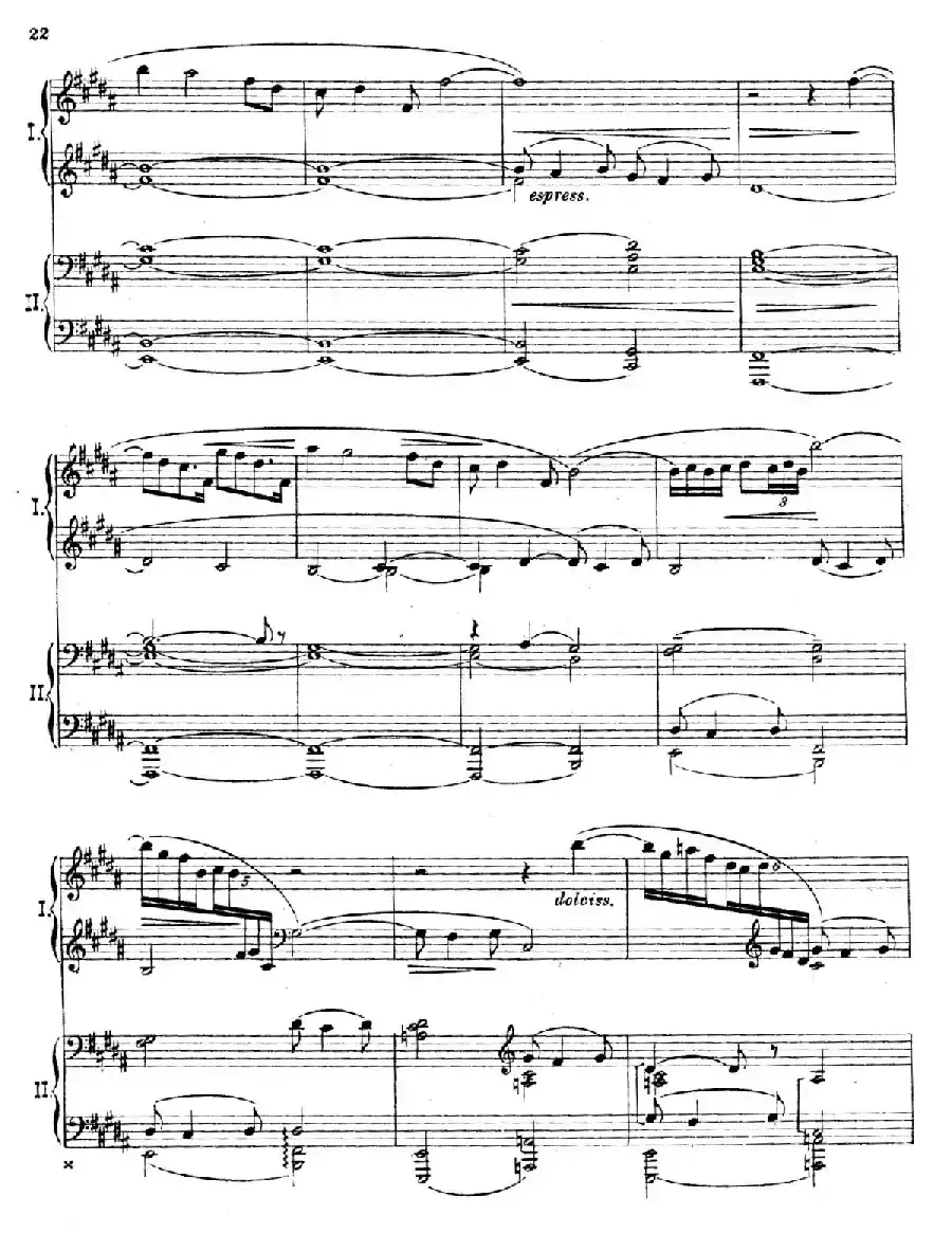 The Pines of Rome(交响诗《罗马的松树》·双钢琴)(第三部分:吉阿尼库伦山的松树)