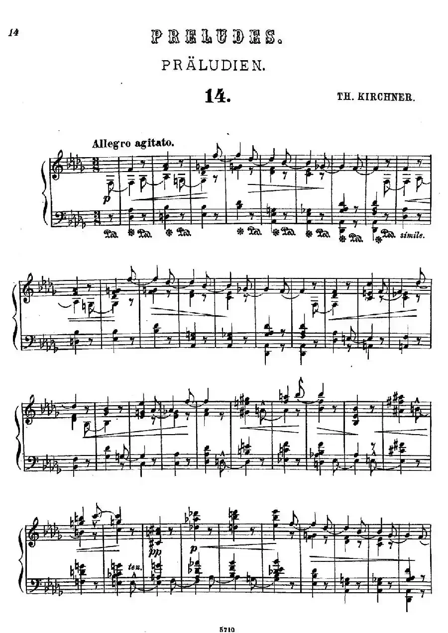 16 Preludes Op.9(16首前奏曲·14)