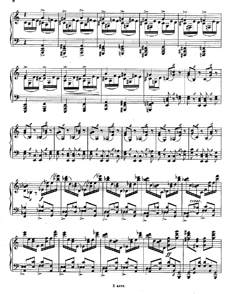 Charakterskizzen Op.40(个性素描 4. 万花筒 Kaleidoskop)