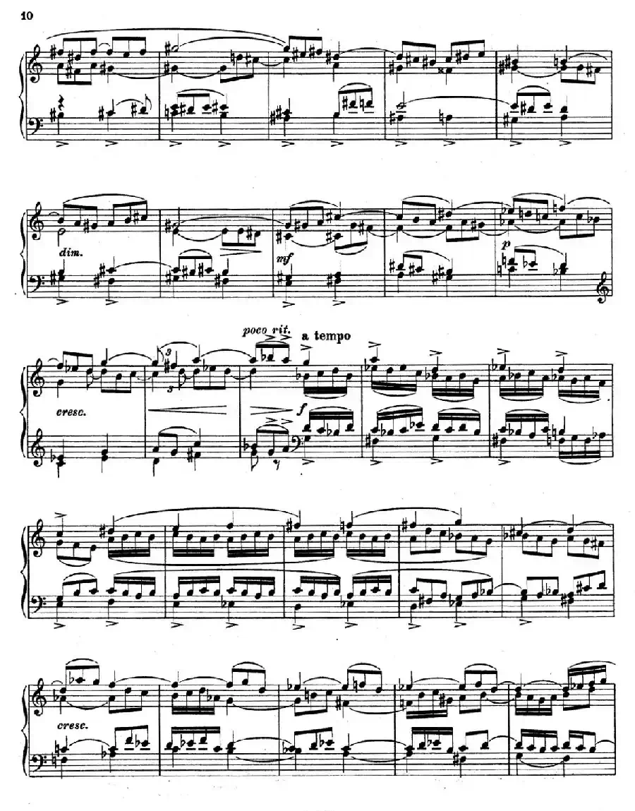 Charakterskizzen Op.40(个性素描 4. 万花筒 Kaleidoskop)