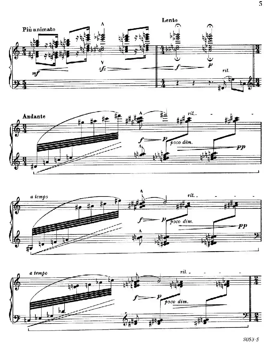 Impressions of The Thames Op.13 No.1(泰晤士河印象)