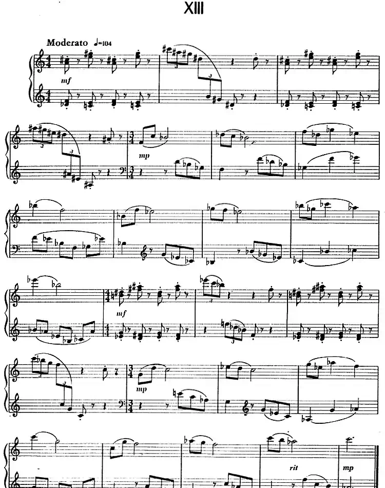 钢琴简易练习曲十六首(丁善德作品三十一号)