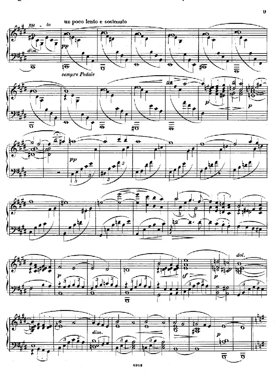 Piano Sonata in e Minor Op.28(e小调钢琴奏鸣曲)
