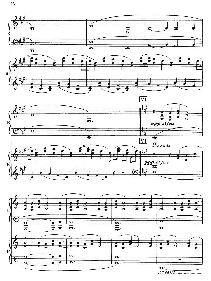 The Planets Op.32(双钢琴)(行星·第五乐章 土星—老年使者)