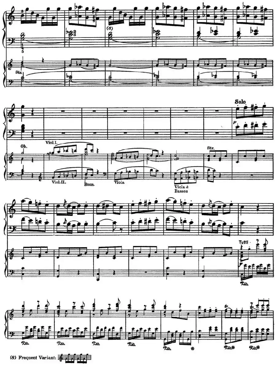 二十八部钢琴协奏曲 No.21(P46-54)