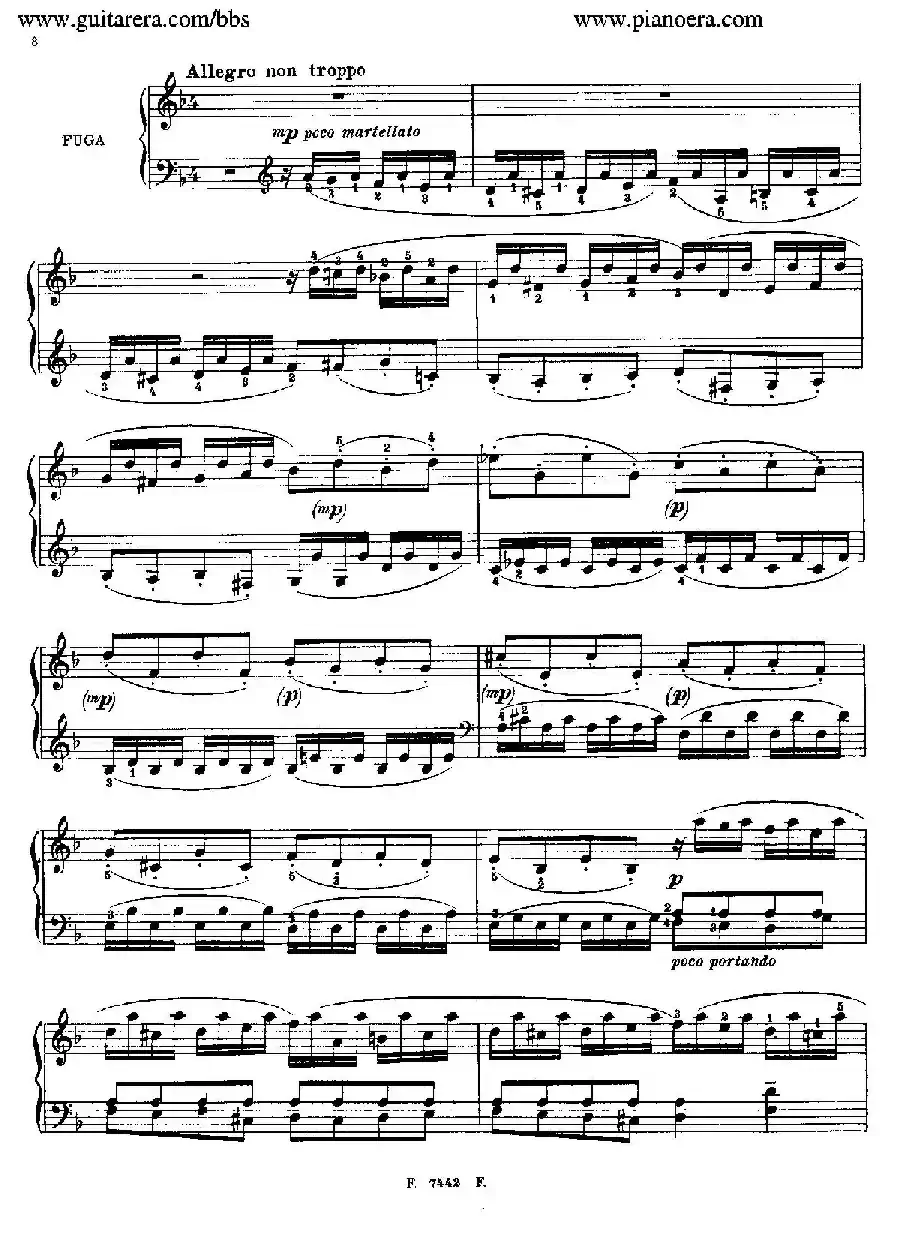 d小调托卡塔与赋格(BWV 565·柯尔托改编钢琴独奏版)