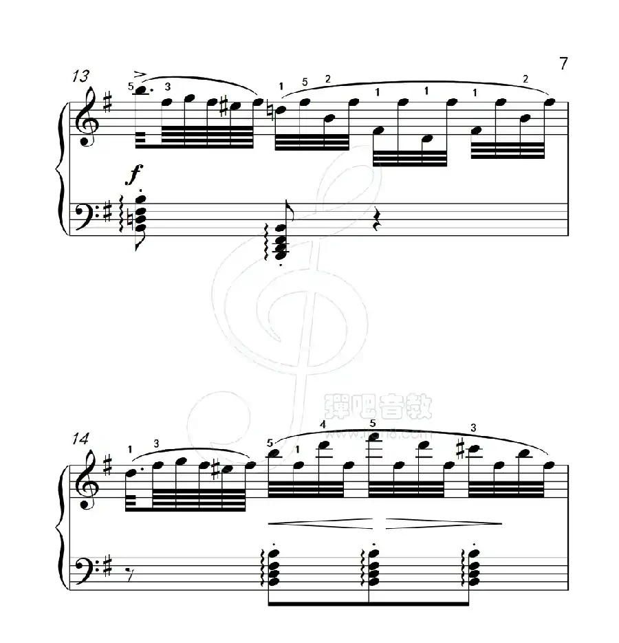 练习曲 58(克拉莫钢琴练习曲60首)