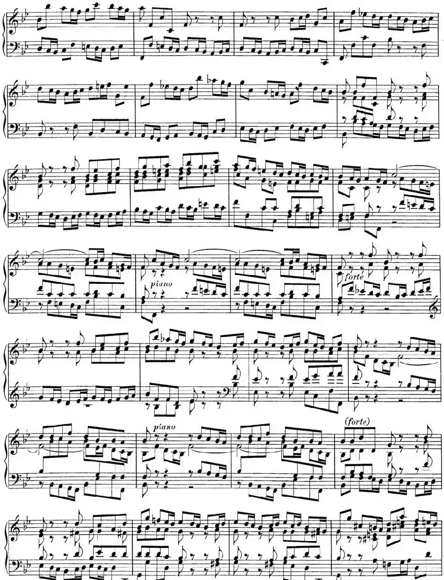 Toccata BWV 915(7首托卡塔·No.6 g小调)