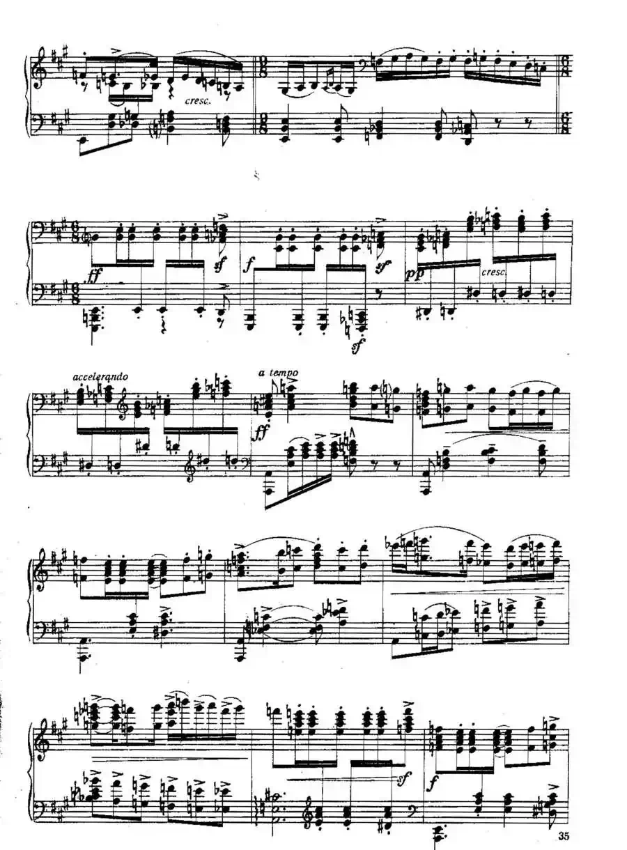 Six Préludes Exotiques Op·17(6首特色前奏曲·3)