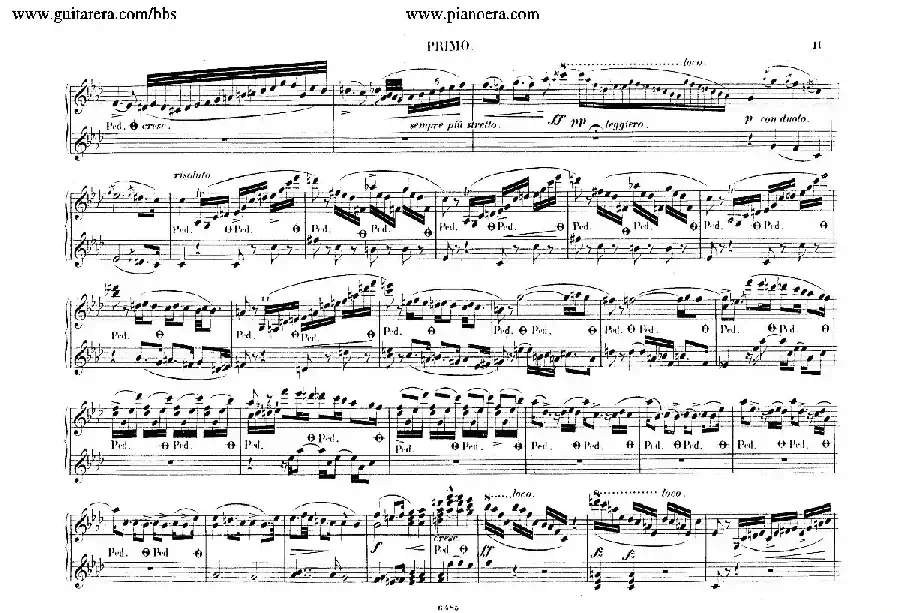 Piano Concerto No.2 in f Minor Op.21(f小调第二钢琴协奏曲·四手联弹版)