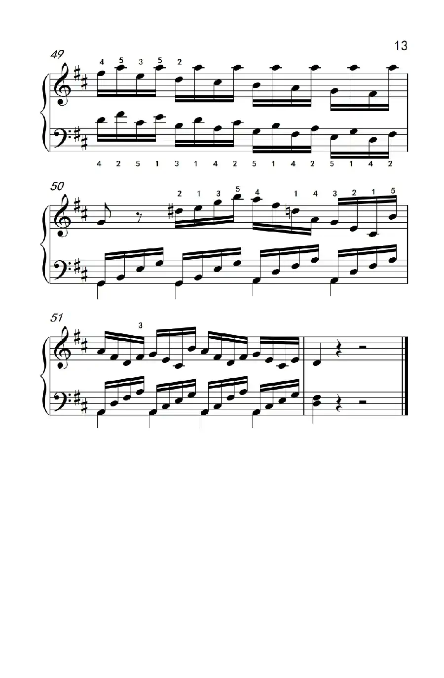 第八级2.练习曲 No.6 (中央音乐学院 钢琴(业余)考级教程 7-9级)