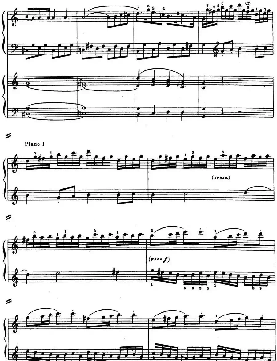 二十八部钢琴协奏曲 No.13(P1-15)