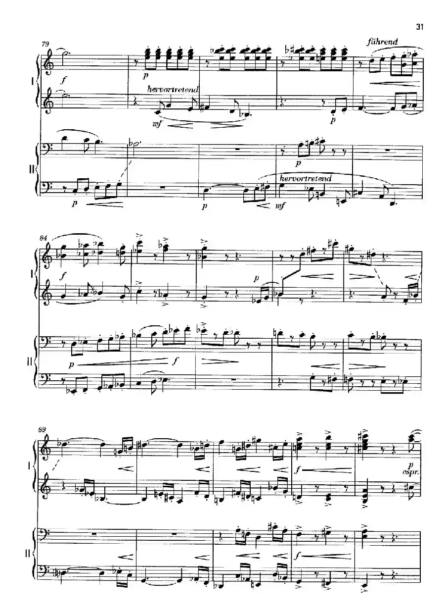 Vier Bagatellen Op.70(4首小品·Ⅳ·四手联弹)