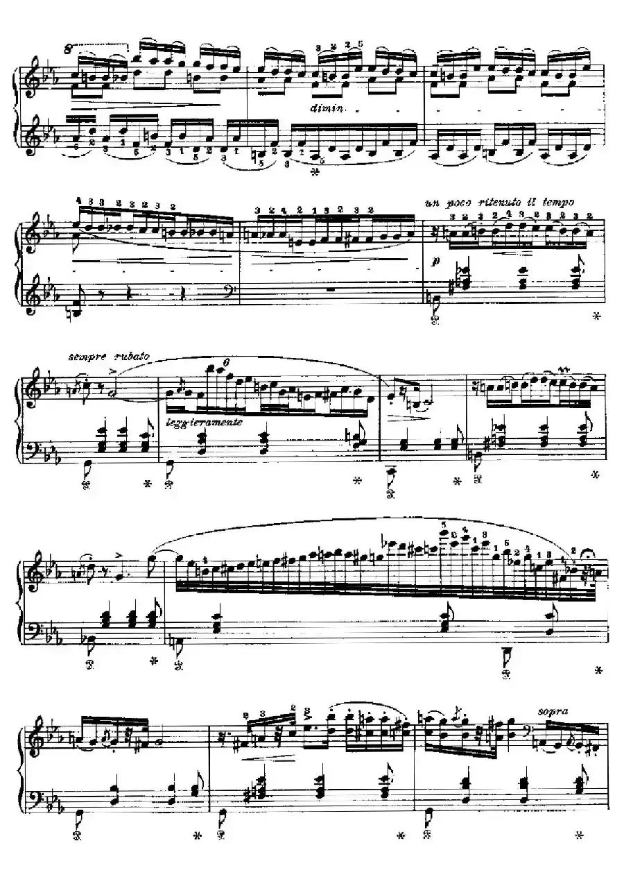 Two Polonaises S.223(2首波洛奈兹舞曲·c小调)