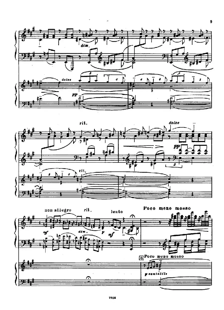 升f小调第一钢琴协奏曲 Op.1(双钢琴版)
