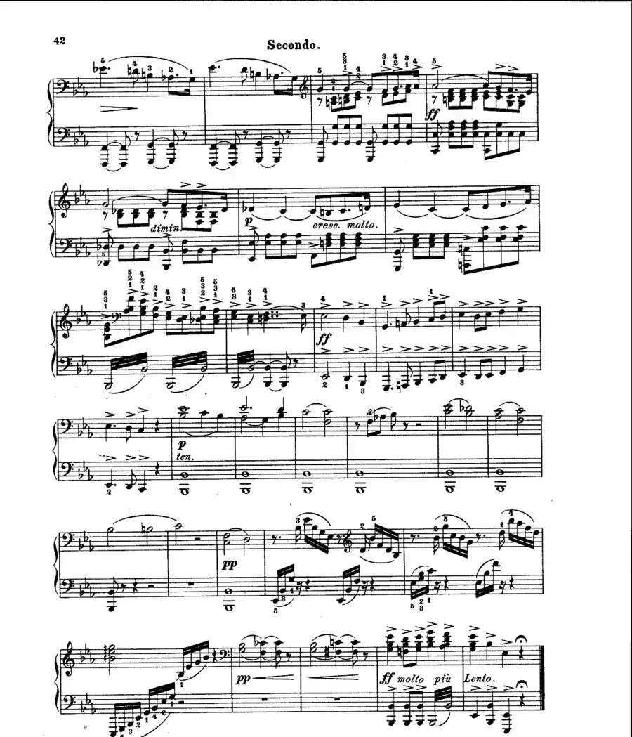 L'Arlesienne Suite No·2(阿莱城姑娘·第二组曲·四手联弹)