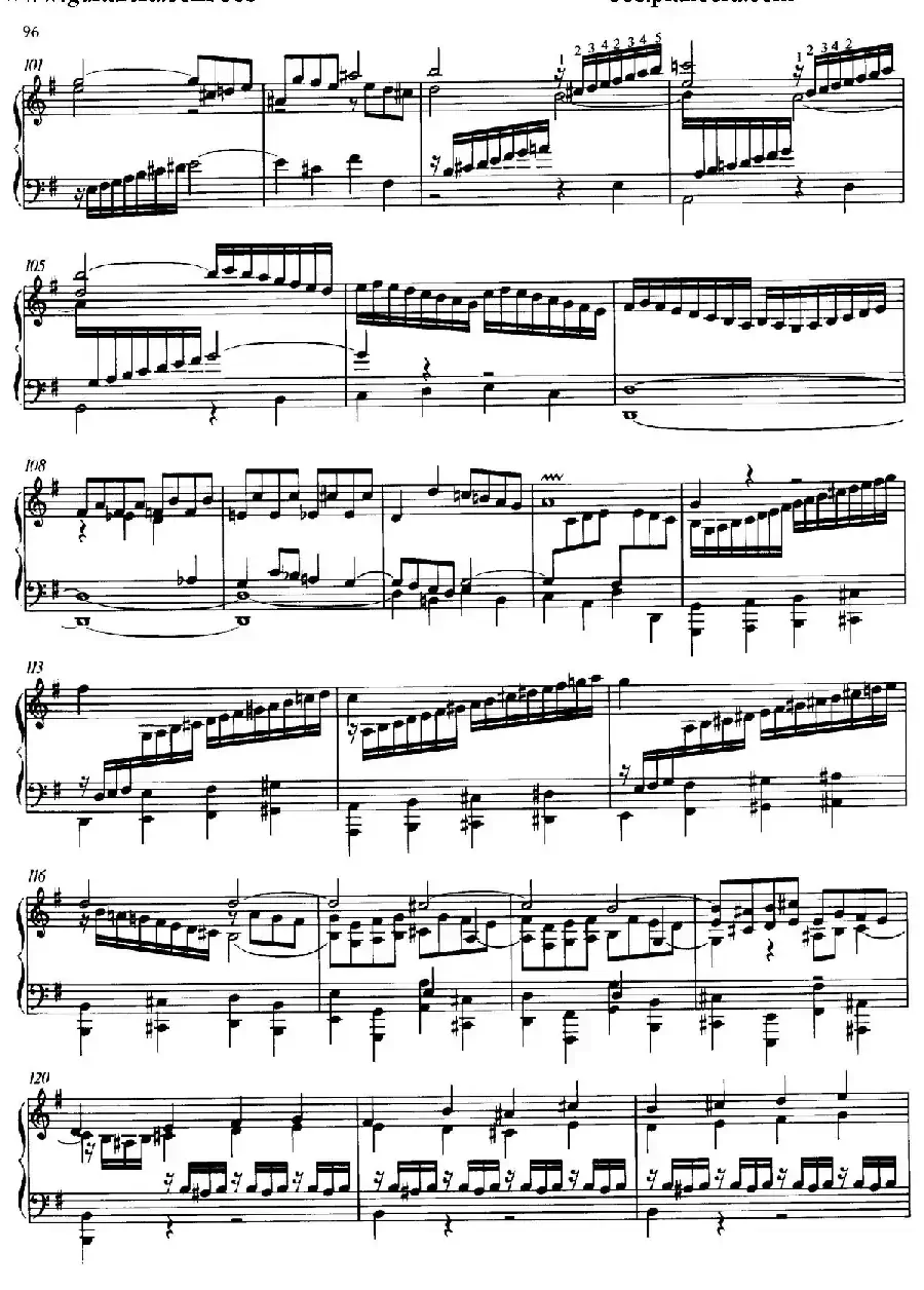 Prelude and Fugue in e Minor BWV 548(e小调前奏曲与赋格)