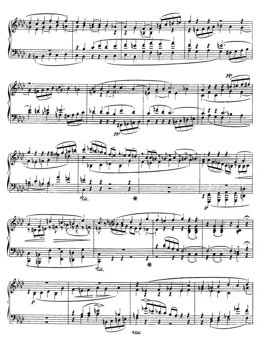 Four Fugues Op·72(4首赋格·3)