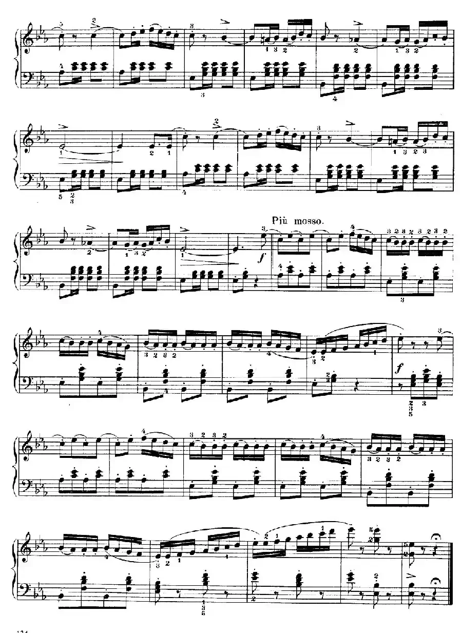 Album for the Young Op.39(儿童钢琴曲集)(18. 那不勒斯民歌 Neapolitan Song)