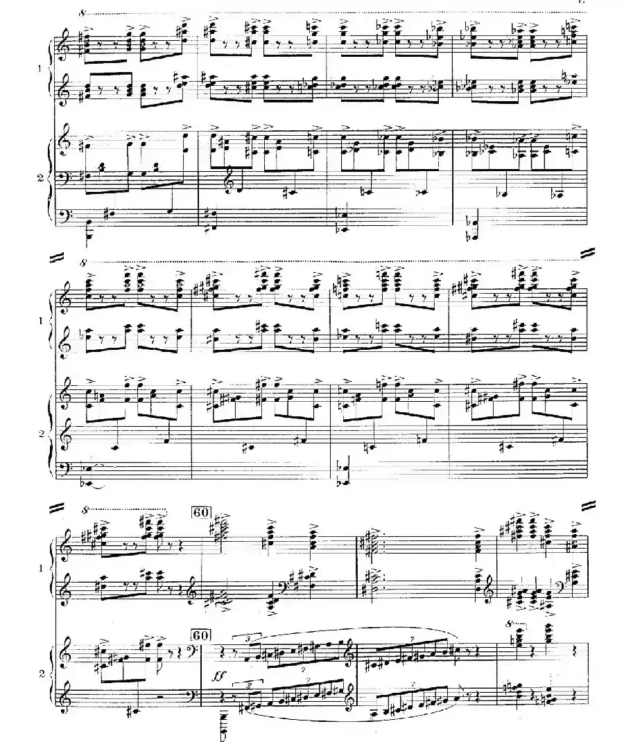 Concerto for 2 Pianos in d Minor(d小调双钢琴协奏曲· 第三乐章)