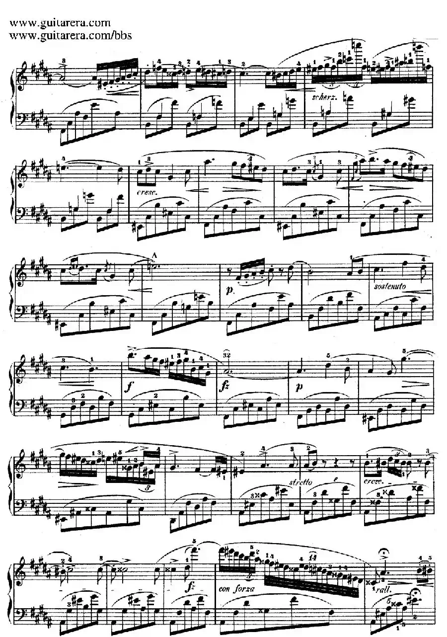 3 Nocturnes Op.9(3首夜曲·3)