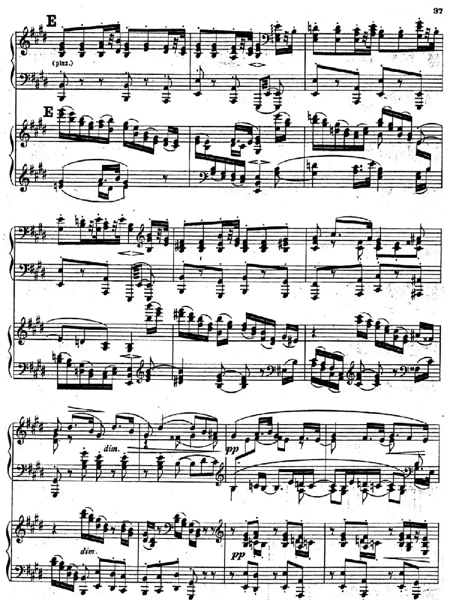 Symphony No.4 in e Minor Op.98(e小调第四交响曲·双钢琴)