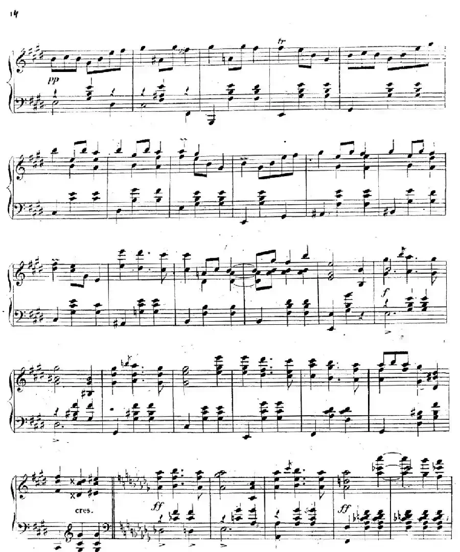 L'aurore Boréale Op.30(华丽的圆舞曲“北极光”)