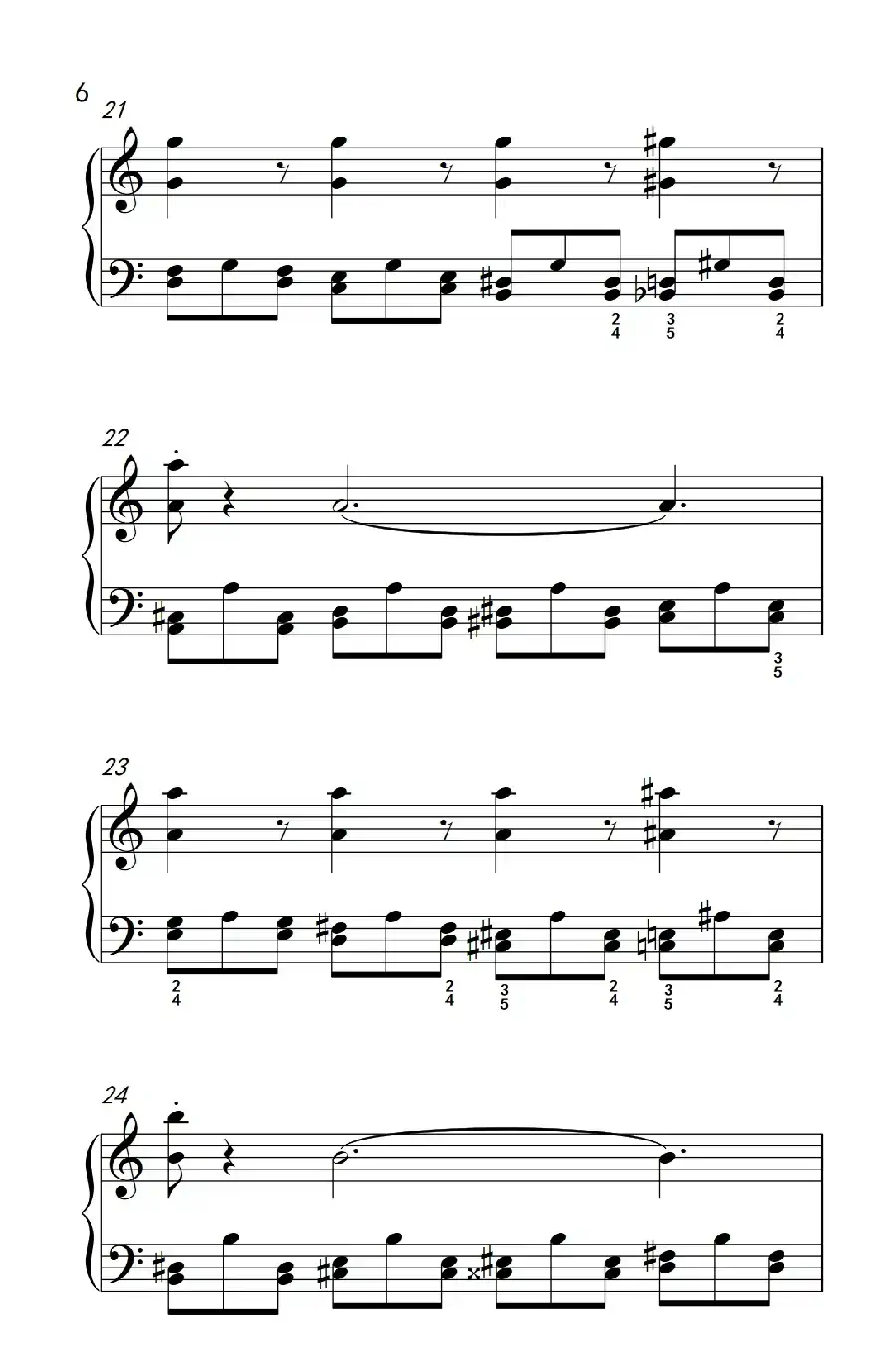 莫什科夫斯基 钢琴练习曲(第八首)