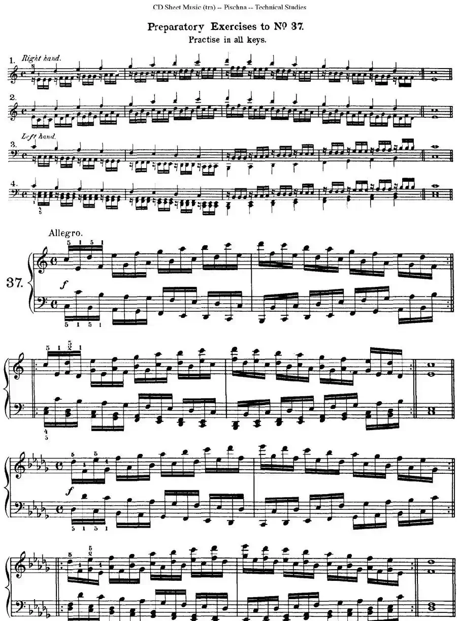 Technical Studies 60 Progressive Exercises (60首钢琴循序渐进练习曲 P51——60)