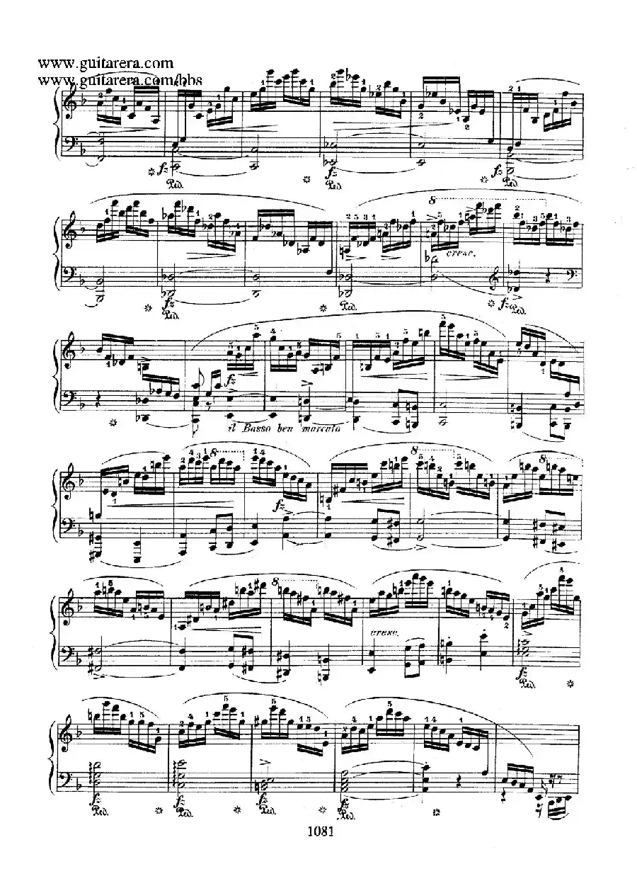 Krakowiak Grand Rondo de Concert Op.14 (克拉科维克音乐会用大回旋曲·钢琴独奏版)