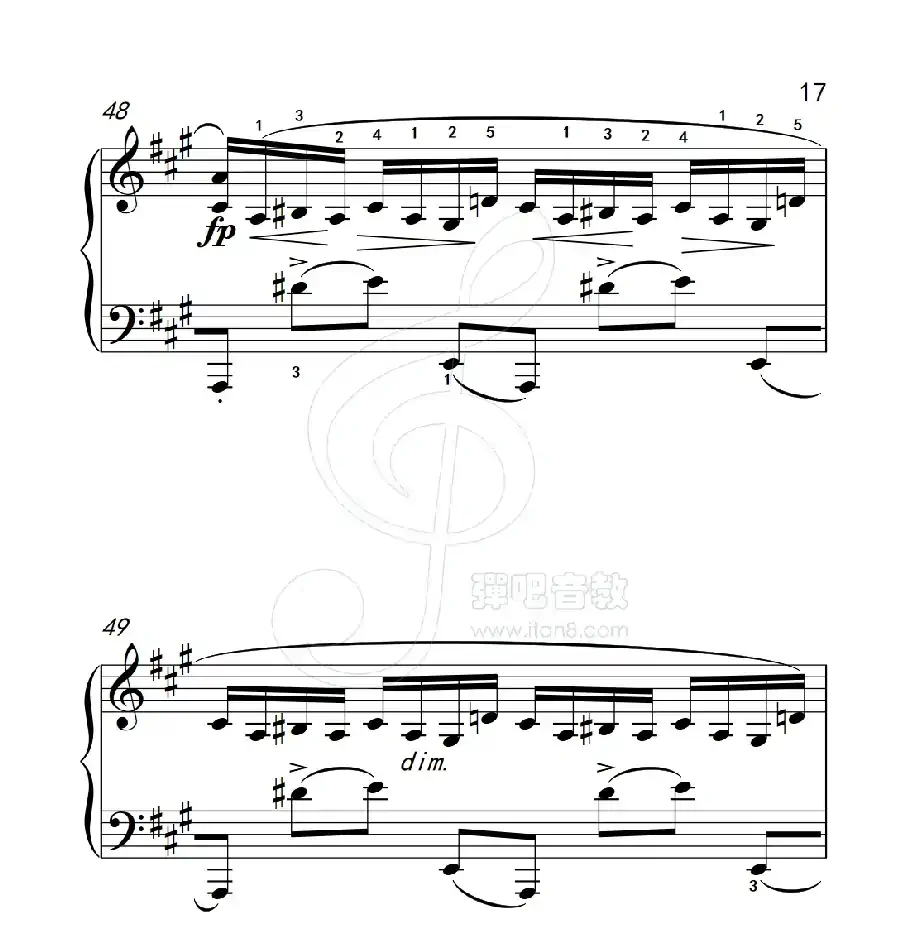 练习曲 40(克拉莫钢琴练习曲60首)