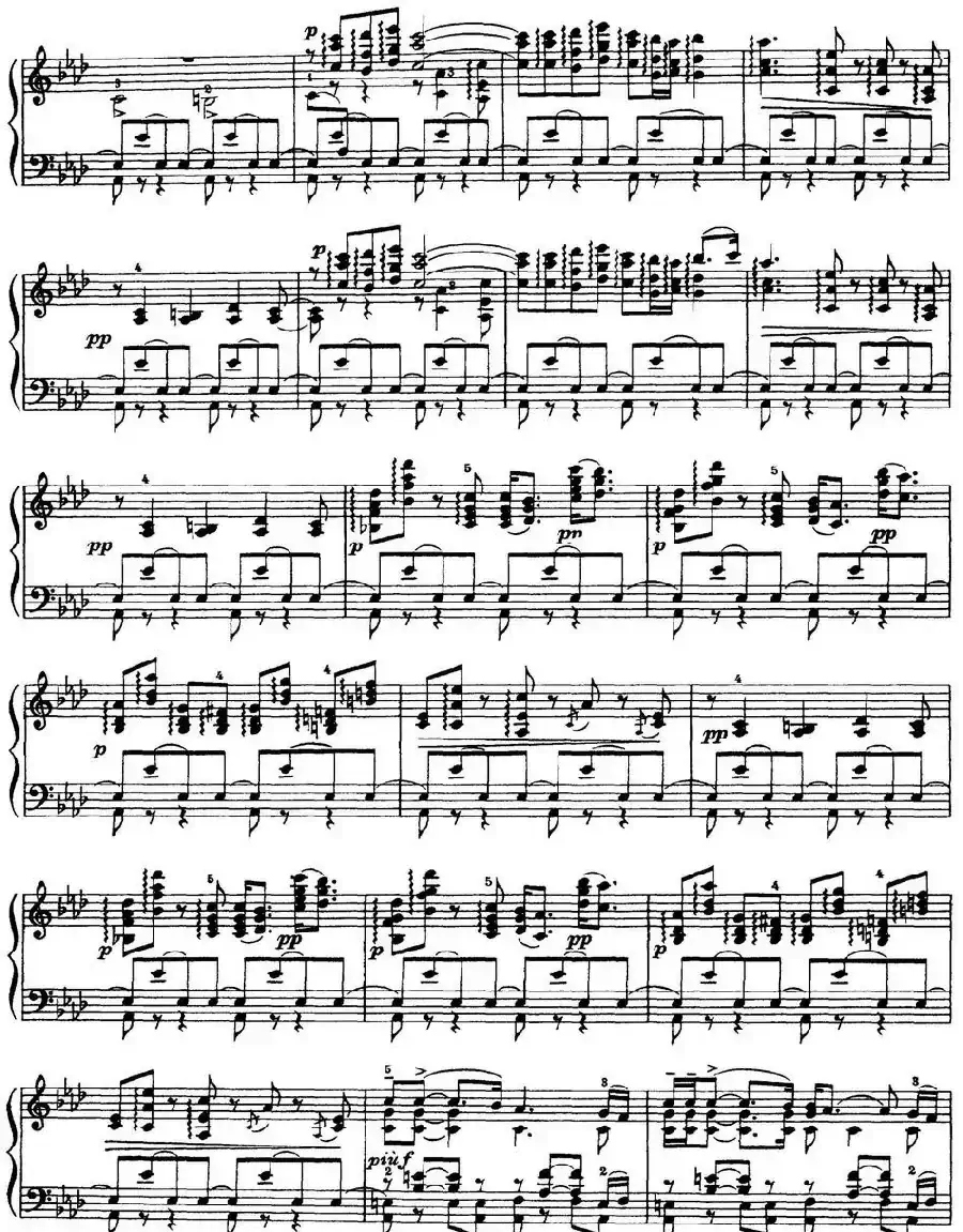 柴可夫斯基18首钢琴小品Op.72(2.Berceuse)