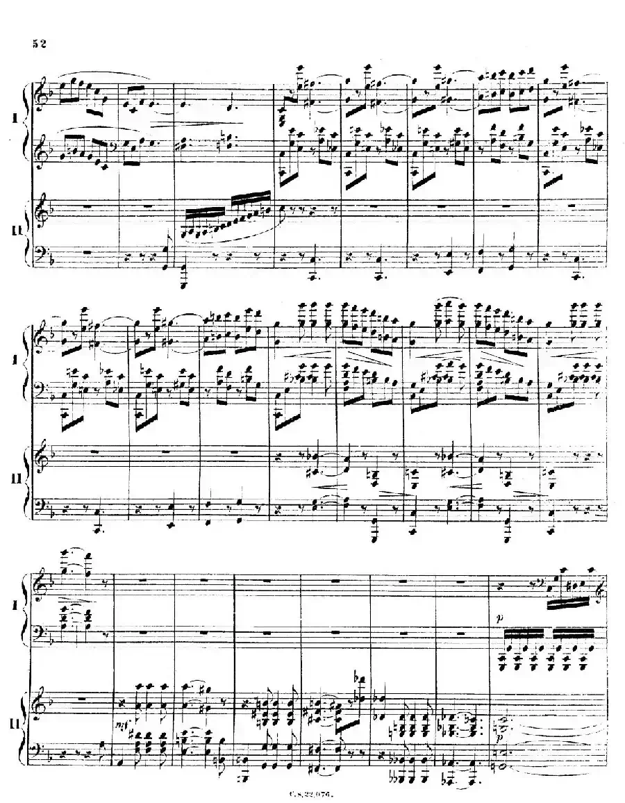 Piano Concerto No.2 in F Major Op.35(F大调第二钢琴协奏曲·Ⅱ·双钢琴)
