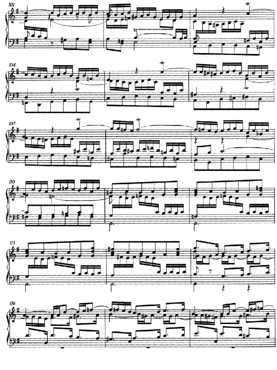 Prelude and Fugue in e Minor BWV 548(e小调前奏曲与赋格)