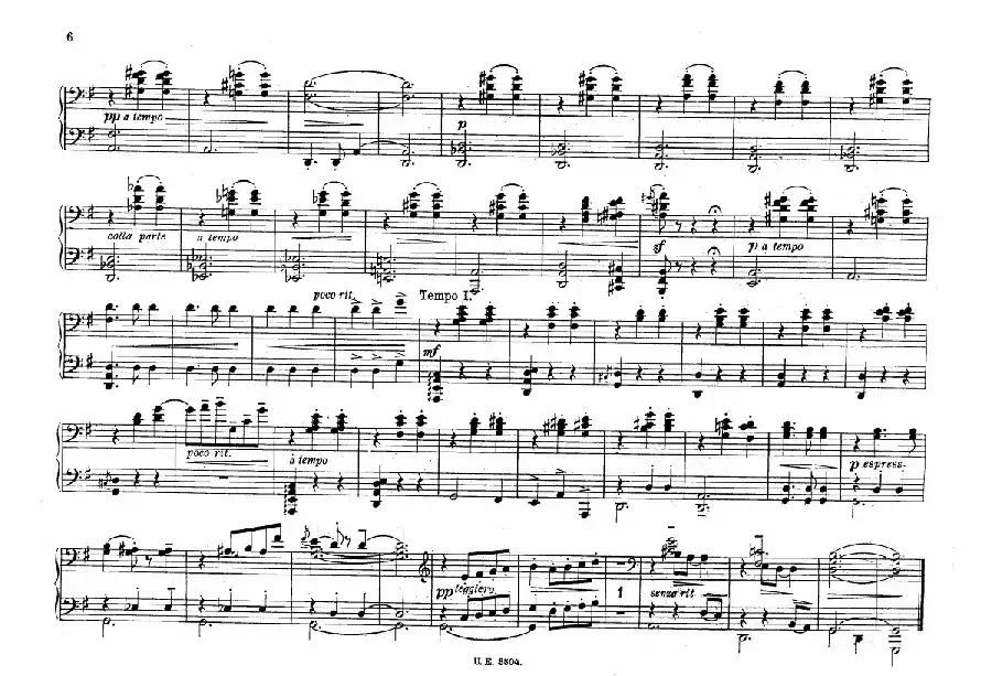 5 Waltzes Op.51-4 Hands(5首圆舞曲-四手联弹)
