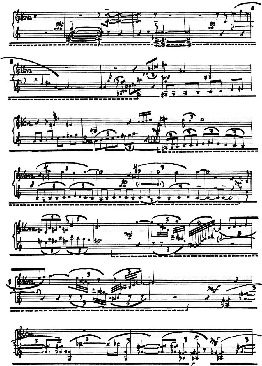 为加料钢琴而作的奏鸣曲与间奏曲(SECOND INTERLUDE)