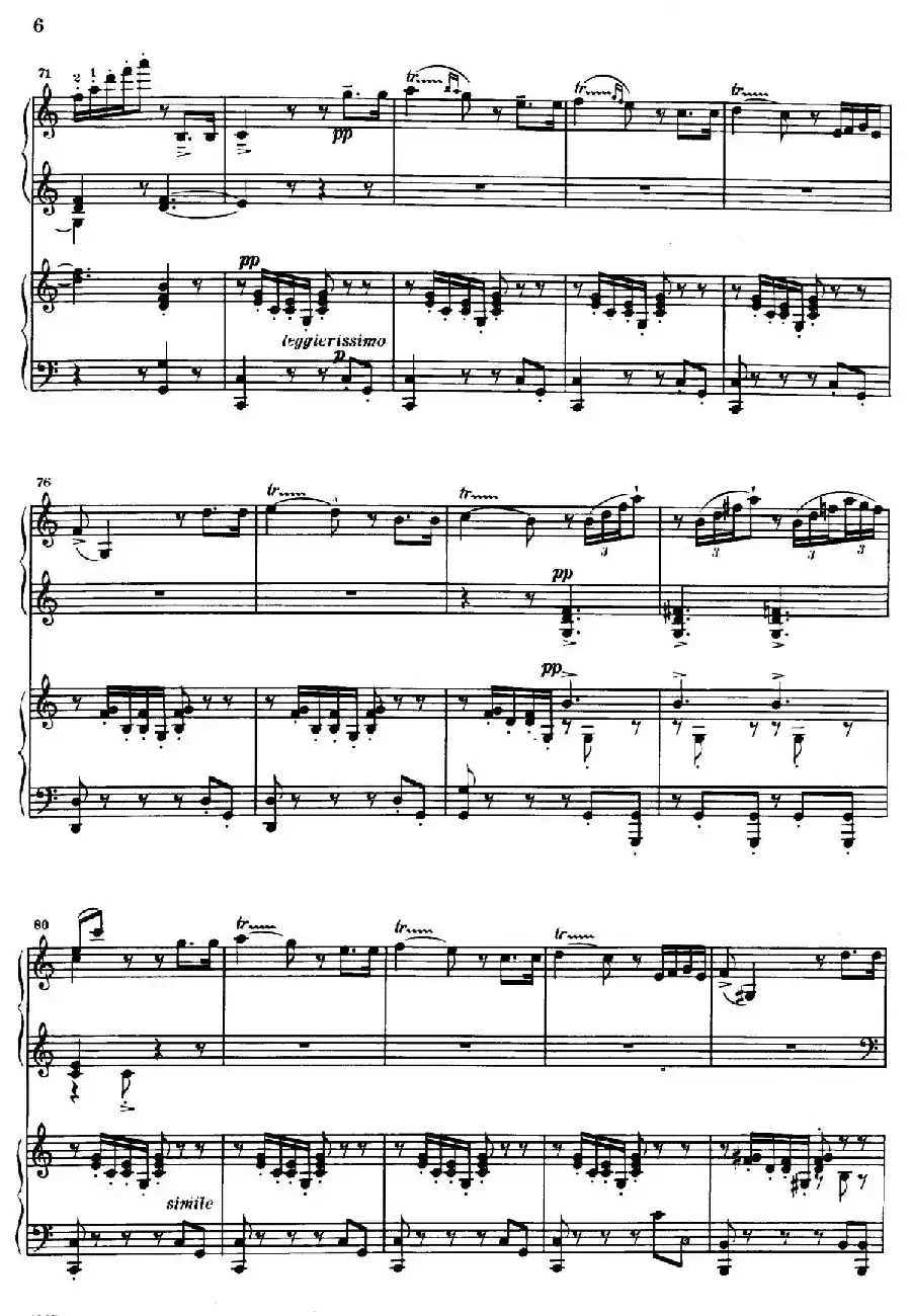 Introduction et Rondo Capriccioso Op.28(引子与随想回旋曲·双钢琴)