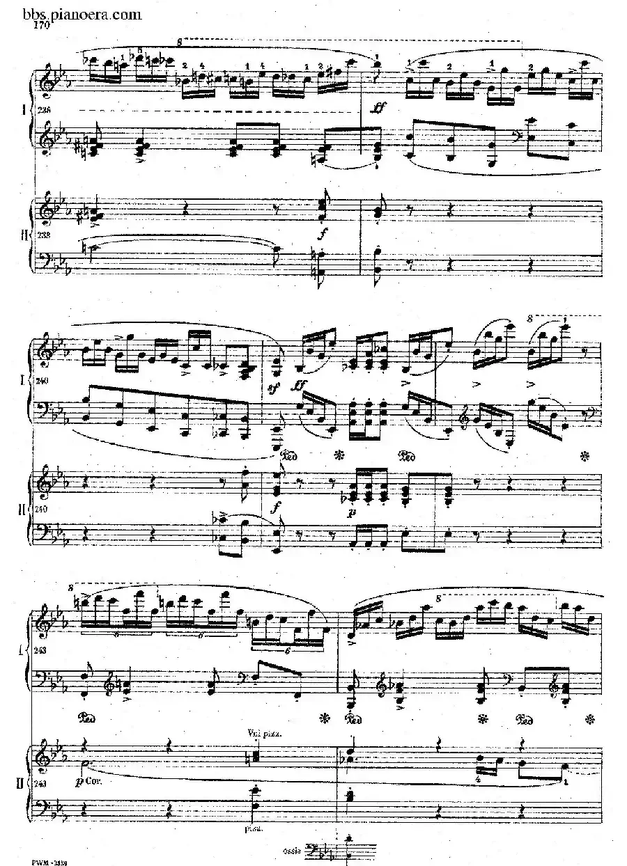 Grande Polonaise Brilliante Preceded by an Andante Spianato Op.22(平静的行板与华丽的波兰舞曲·双钢琴版)