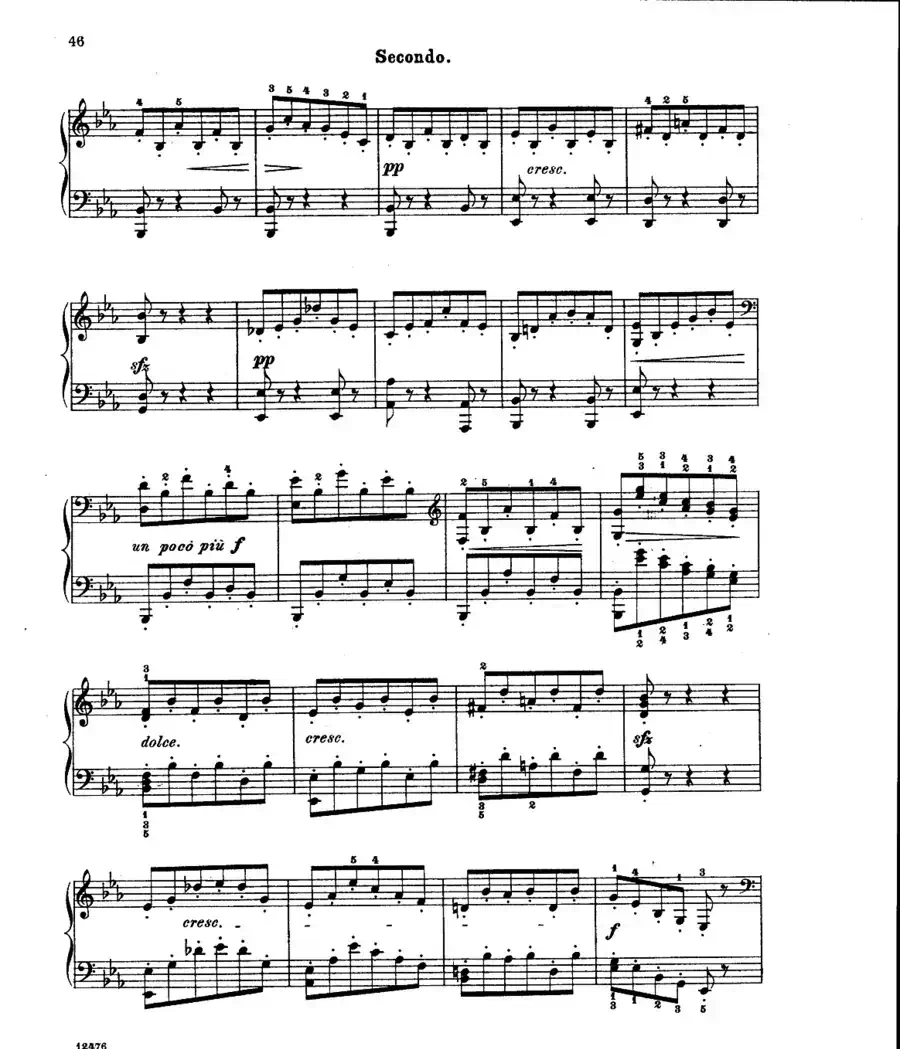 L'Arlesienne Suite No·2(阿莱城姑娘·第二组曲·四手联弹)