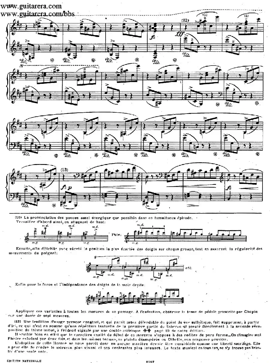 Scherzo No.1 in b Minor Op.20(b小调第一谐谑曲)