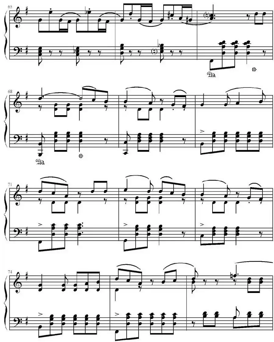 E大调回旋随想曲(门德尔松Op.14)