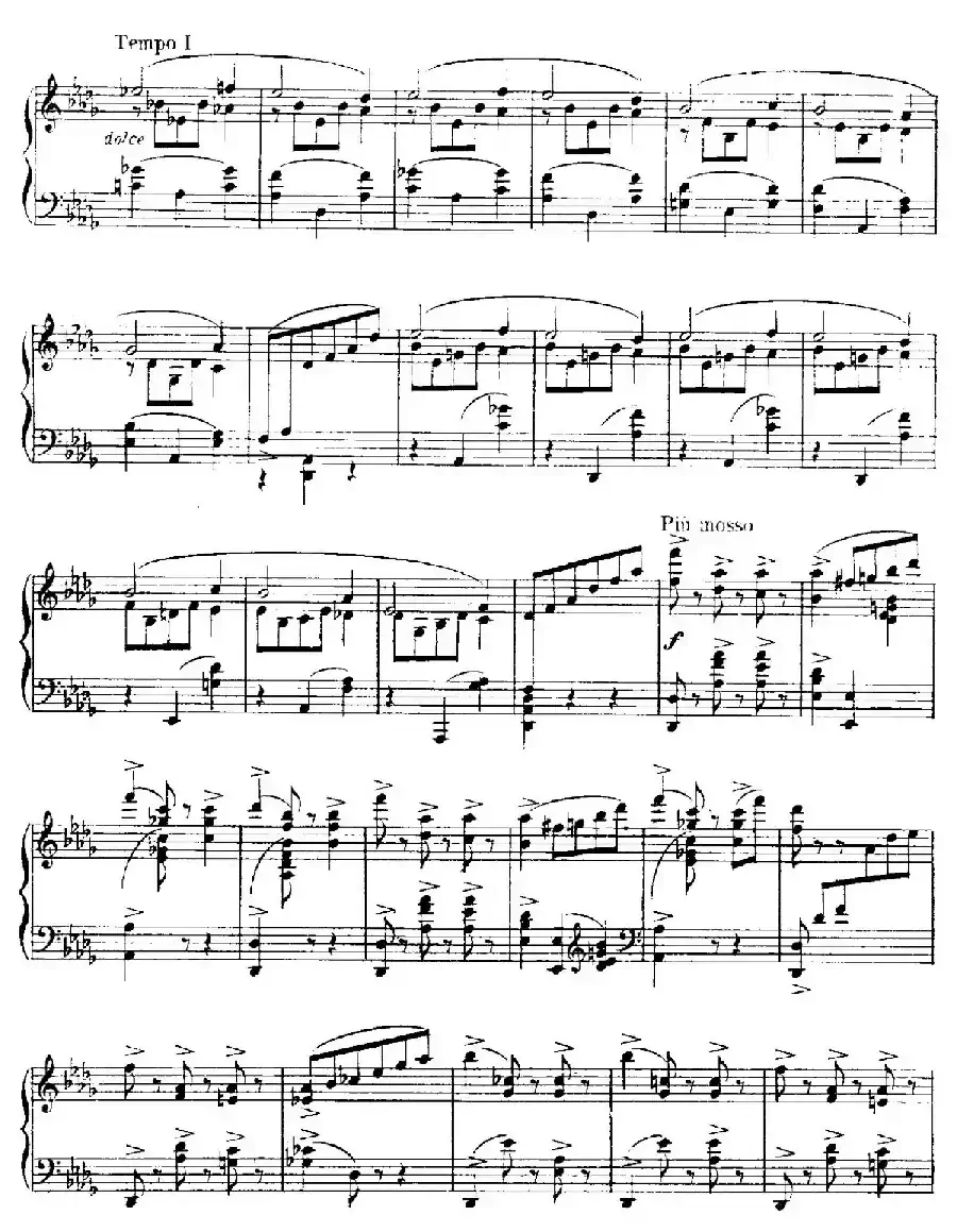 4 Valses Caprice(4首随想圆舞曲)(Op.38 No. 2 in D-flat)