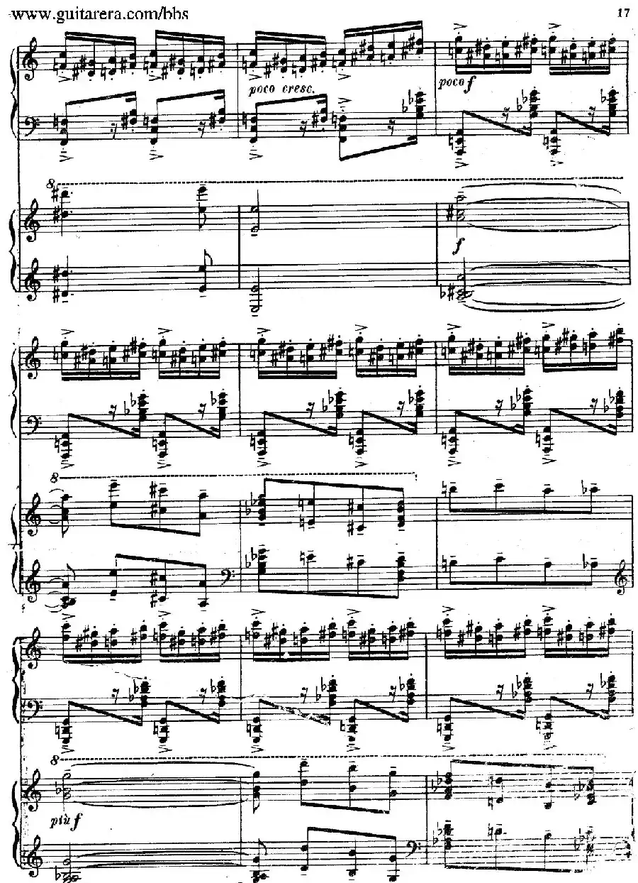 Variation on a Theme by Paganini(帕格尼尼主题变奏曲·双钢琴)
